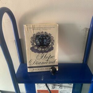 Hope Diamond Book with Blue Cover